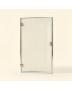 Unidoor Toulon 58 '' W X 72 '' H Hinged Framed Shower Door With Clearmax™ Technology (synthetic illustration; no displayed measurements)