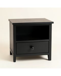 Bay Bridge Nightstand - Black (synthetic illustration; no displayed measurements)