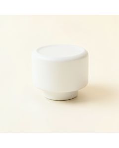 Bay Branch Cabinet Knob Without Packaging - White (synthetic illustration; no displayed measurements)