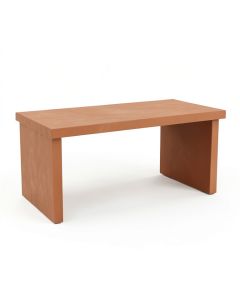 Meadow Bluff Desktop Monitor Riser - Terracotta (synthetic illustration; no displayed measurements)
