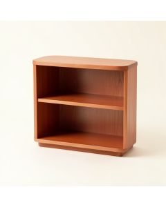 Meadow Branch Low Bookcase - Terracotta (synthetic illustration; no displayed measurements)