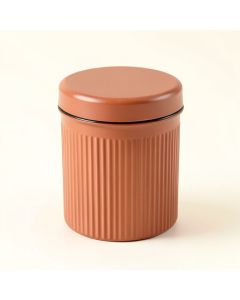 Hill Bluff Storage Canister With Lid - Terracotta (synthetic illustration; no displayed measurements)