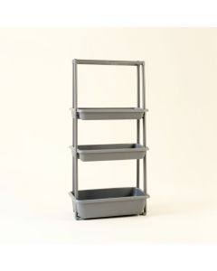 Shore Crest Empty Vertical Garden Frame - Gray (synthetic illustration; no displayed measurements)