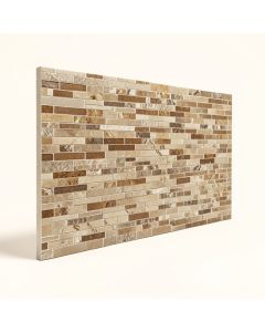 Royal Oaks Glass Linear Mosaic Wall & Floor Tile (synthetic illustration; no displayed measurements)