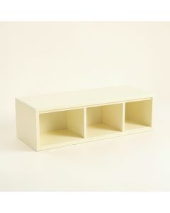Ridge Dell Shoe Storage Bench - Ivory (synthetic illustration; no displayed measurements)