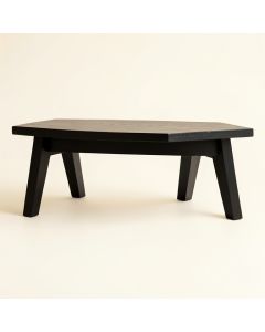 Stone Crest Indoor Bench - Black (synthetic illustration; no displayed measurements)