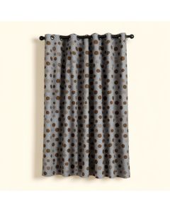 Abe Harmony Polka Dots Single Curtain Panel (synthetic illustration; no displayed measurements)