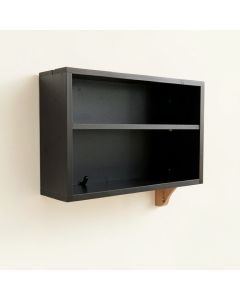Harbor Bend Wall-Mounted Entryway Organizer Shelf - Black (synthetic illustration; no displayed measurements)