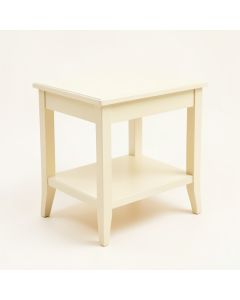 Aspen Crest Side Table - Cream (synthetic illustration; no displayed measurements)