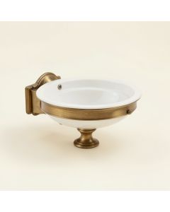 Edwardian 16 '' Wall Mounted Single Bathroom Vanity Base Only (synthetic illustration; no displayed measurements)