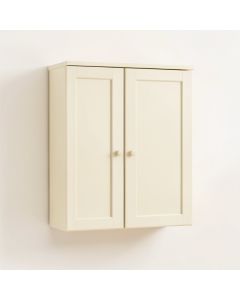 Harbor Dale Wall-Mounted Laundry Cabinet - Cream (synthetic illustration; no displayed measurements)