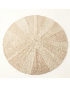 Bay Brook Round Area Rug - Beige (synthetic illustration; no displayed measurements)