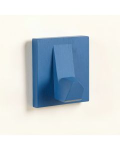 Clay Crossing Wall-Mounted Robe Hook - Blue (synthetic illustration; no displayed measurements)