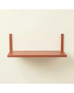 Lake Bluff Wall-Mounted Shelf - Terracotta (synthetic illustration; no displayed measurements)