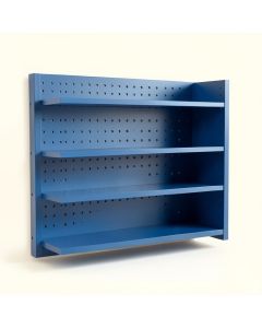 Fern Dale Empty Wall-Mounted Tool Organizer Panel - Blue (synthetic illustration; no displayed measurements)
