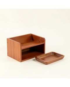 Cliff Arc Empty Coffee-Station Organizer (synthetic illustration; no displayed measurements)