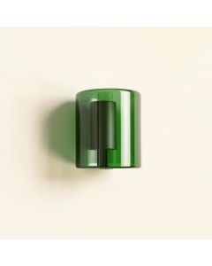 Glen Arc Wall Sconce Mounted On A Plain Wall (synthetic illustration; no displayed measurements)