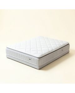 Sleeptrue 13 '' Plush Pillow Top Hybrid Mattress (synthetic illustration; no displayed measurements)