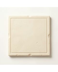 Hazel Bend Uninstalled Square Decorative Tile - Ivory (synthetic illustration; no displayed measurements)