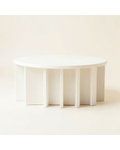 Reed Crest Shoe Storage Bench - White (synthetic illustration; no displayed measurements)