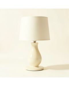 25.5 '' Cream Table Lamp (synthetic illustration; no displayed measurements)