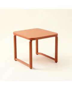 Sage Brook Compact Balcony Table - Terracotta (synthetic illustration; no displayed measurements)