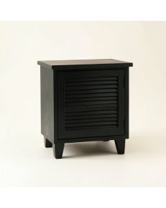 Heath Edge Nightstand - Black (synthetic illustration; no displayed measurements)