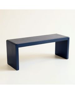 Laurel Crossing Indoor Bench - Navy (synthetic illustration; no displayed measurements)