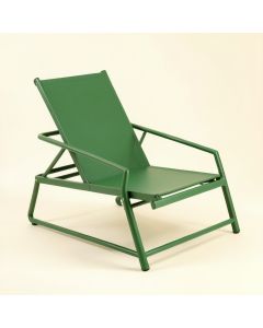 Sage Crossing Outdoor Lounge Chair - Green (synthetic illustration; no displayed measurements)