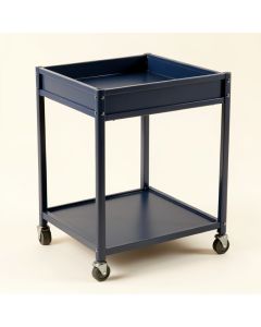 Harbor Arc Empty Rolling Workshop Cart (synthetic illustration; no displayed measurements)