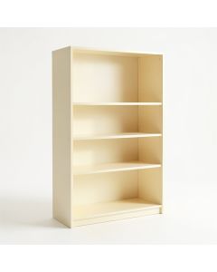 Ash Canyon Freestanding Bookcase - Cream (synthetic illustration; no displayed measurements)