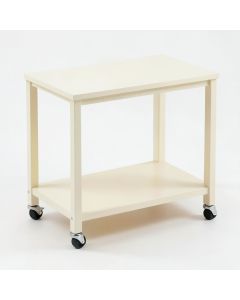Harbor Crossing Empty Rolling Workshop Cart - Cream (synthetic illustration; no displayed measurements)