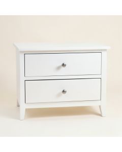 Lechner 2 - Drawer Nightstand In White (synthetic illustration; no displayed measurements)