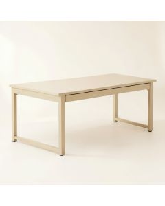 Laurel Brook Empty Workshop Workbench - Beige (synthetic illustration; no displayed measurements)