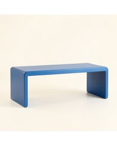Oak Dell Indoor Bench - Blue (synthetic illustration; no displayed measurements)