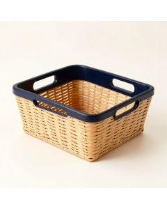 Heath Bridge Empty Storage Basket - Navy (synthetic illustration; no displayed measurements)