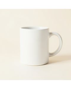 River Crossing Ceramic Mug - White (synthetic illustration; no displayed measurements)