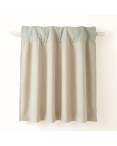 Cranleigh Solid Sheer Rod Pocket Curtain Panels (synthetic illustration; no displayed measurements)
