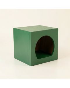 Brook Falls Wall-Mounted Cat Perch - Green (synthetic illustration; no displayed measurements)