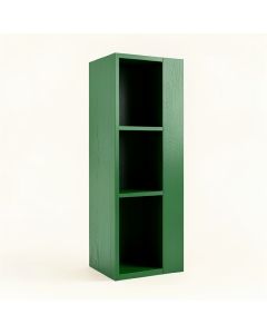Shore Brook Narrow Cubby Tower - Green (synthetic illustration; no displayed measurements)