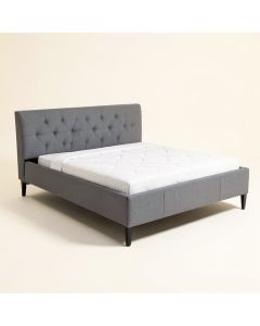 Bierman Tufted Upholstered Platform Bed (synthetic illustration; no displayed measurements)