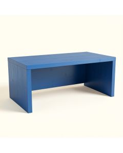 Laurel Falls Desktop Monitor Riser - Blue (synthetic illustration; no displayed measurements)