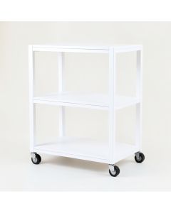 Flint Arc Empty Rolling Workshop Cart (synthetic illustration; no displayed measurements)