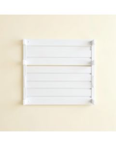 Meadow Dale Empty Wall-Mounted Tool Organizer Panel - White (synthetic illustration; no displayed measurements)