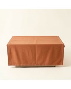 Fern Edge Flat Bed Sheet - Terracotta (synthetic illustration; no displayed measurements)
