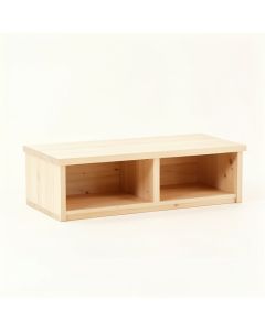 Rowan Canyon Shoe Storage Bench - Ivory (synthetic illustration; no displayed measurements)