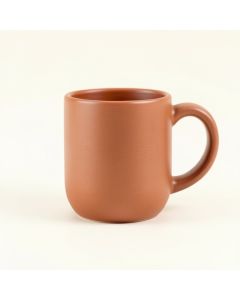 Aspen Brook Ceramic Mug - Terracotta (synthetic illustration; no displayed measurements)