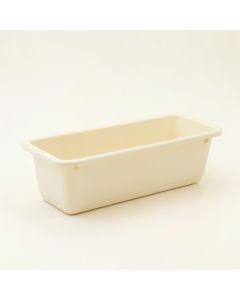 Briar Crossing Empty Railing Planter With Integral Brackets - Ivory (synthetic illustration; no displayed measurements)