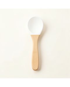 Reed Bend Cooking Spoon - White (synthetic illustration; no displayed measurements)