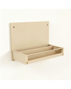 Holly Dale Empty Wall-Mounted Tool Organizer Panel - Beige (synthetic illustration; no displayed measurements)